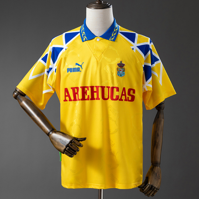Retro UD Las Palmas 1995-96 Home Soccer Jersey