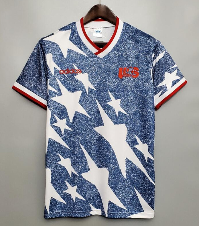 Retro USA 1994 Away Soccer Jersey