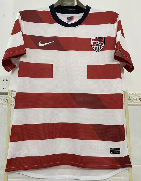 Retro USA 2012-13 Home Soccer Jersey
