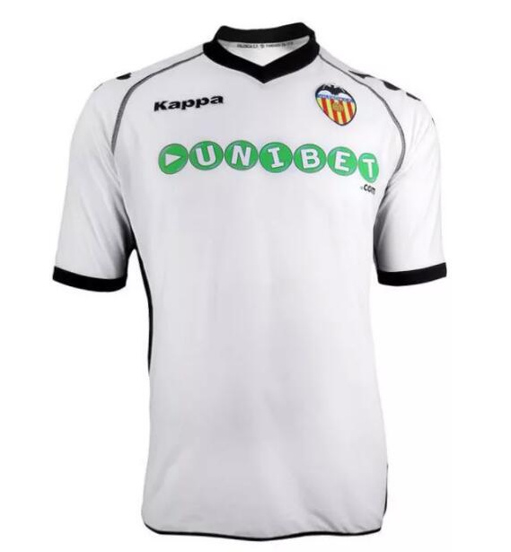 Retro Valencia 2011 Home Soccer Jersey