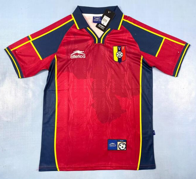 Retro Venezuela 2000 Home Soccer Jersey
