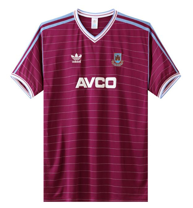 Retro West Ham United 1986 Home Soccer Jersey