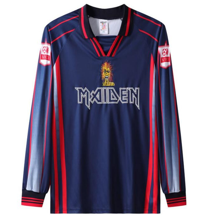 Retro West Ham United 1998 Long Sleeve Soccer Jersey