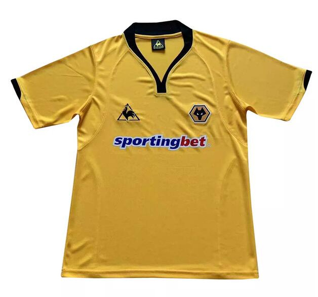 Retro Wolverhampton 2010 Home Soccer Jersey Man