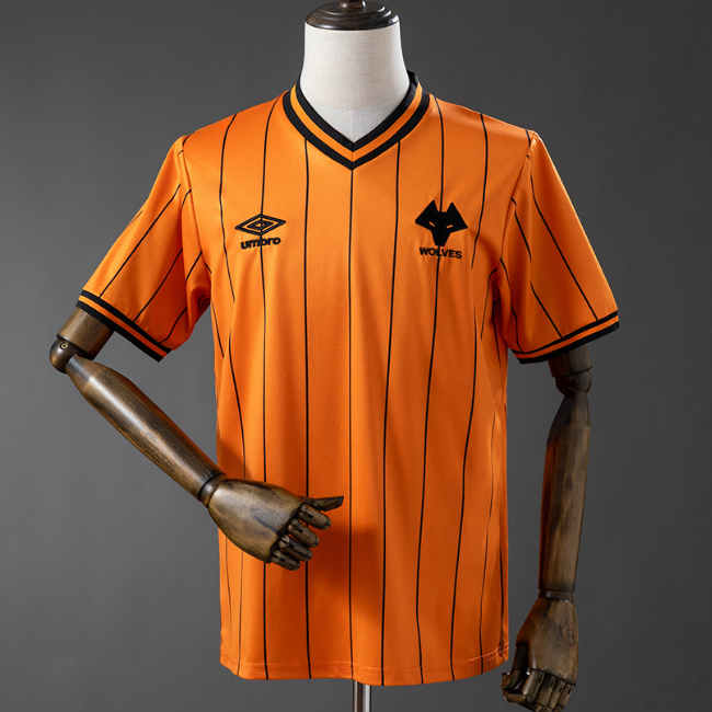 Retro Wolves 1985-86 Home Soccer Jersey