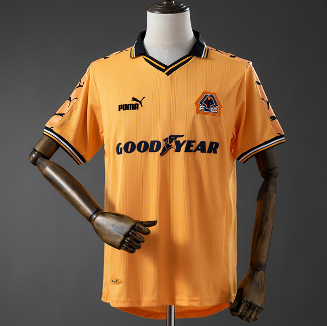 Retro Wolves 1998-99 Home Soccer Jersey