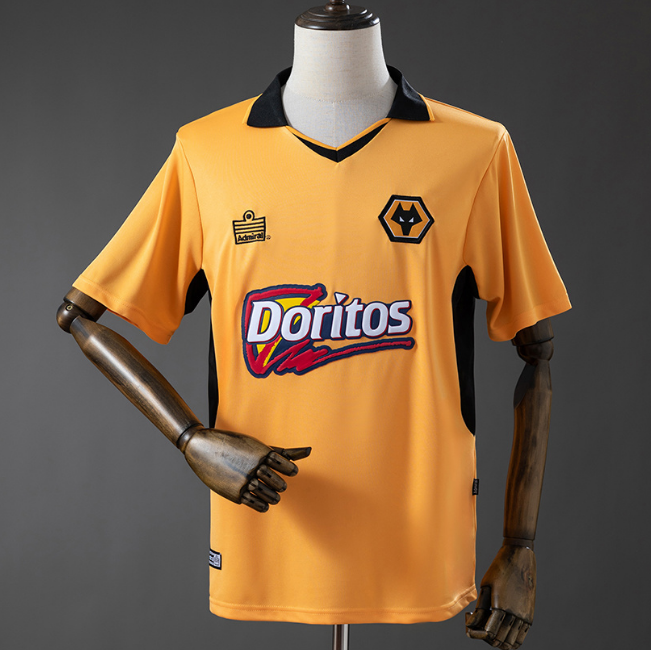 Retro Wolves 2002-04 Home Soccer Jersey