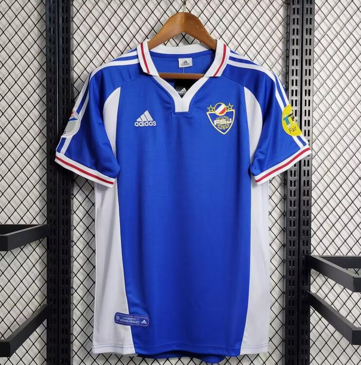 Retro Yugoslavia 2000 Home Soccer Jersey