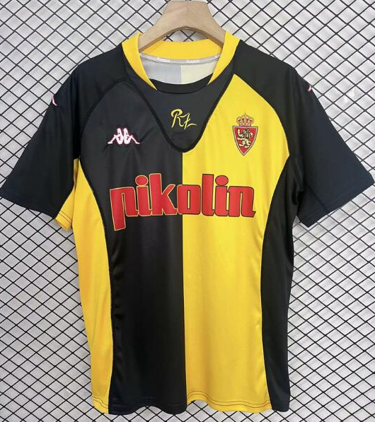 Retro Zaragoza 2001-02 Away Soccer Jersey