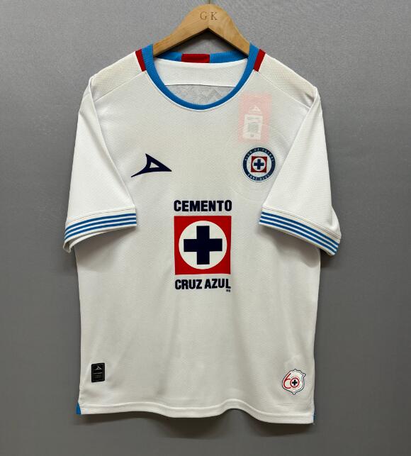 Retro Cruz Azul 2024-25 White Away Soccer Jersey
