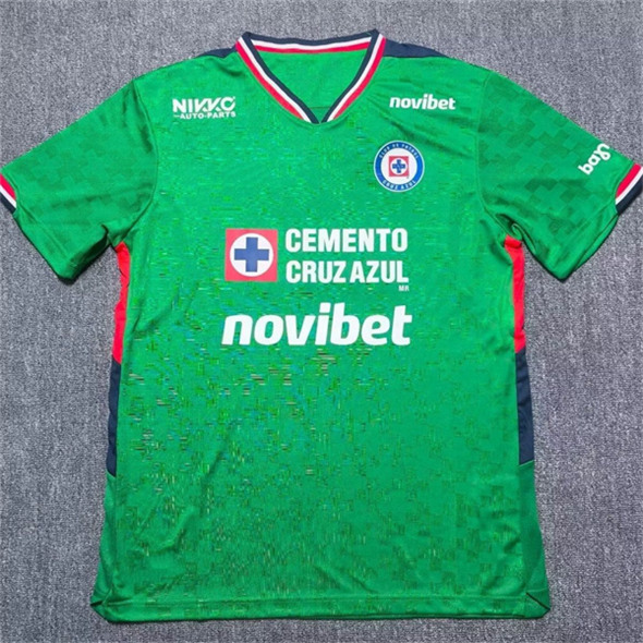 Retro Cruz Azul 2025-26 Goalkeeper Green Soccer Jersey