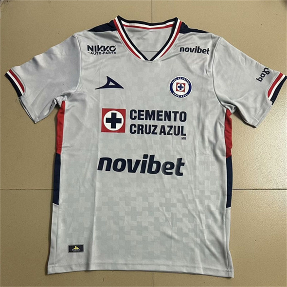 Retro Cruz Azul 2025-26 White Away Soccer Jersey