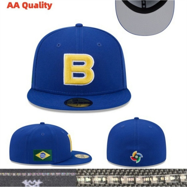 MLB Brazil 2026 World Baseball Classic FITTED Cap-YJ310