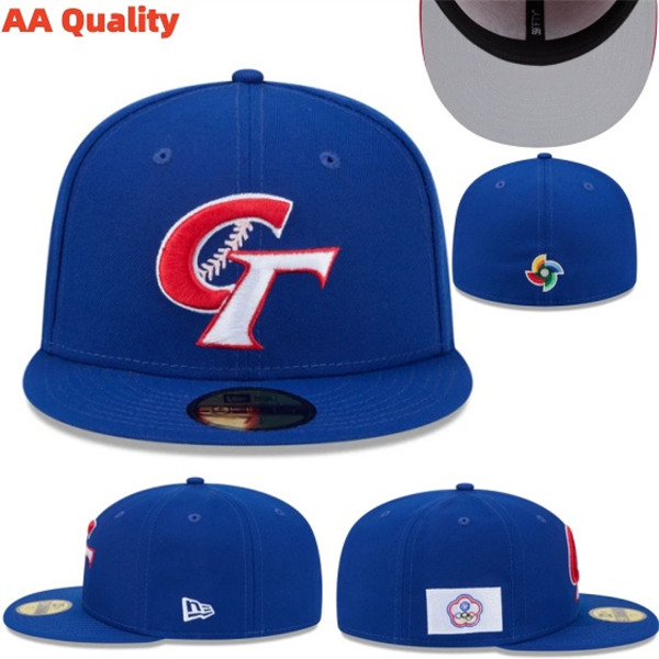 MLB Chinese Taipei 2026 World Baseball Classic FITTED Cap-YJ295