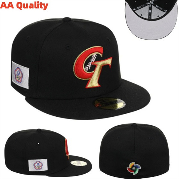 MLB Chinese Taipei 2026 World Baseball Classic FITTED Cap-YJ313