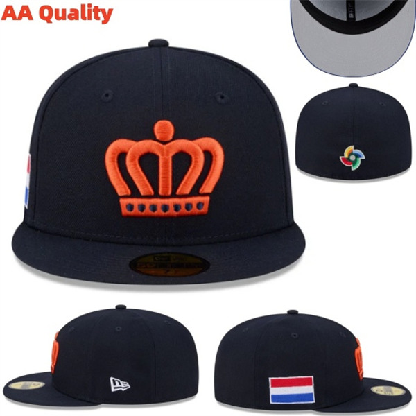MLB Netherlands 2026 World Baseball Classic FITTED Cap-YJ299