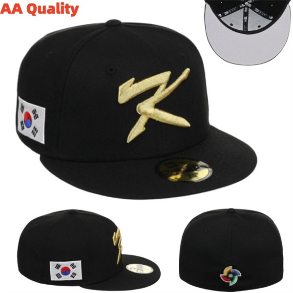 MLB South Korea 2026 World Baseball Classic FITTED Cap-YJ294