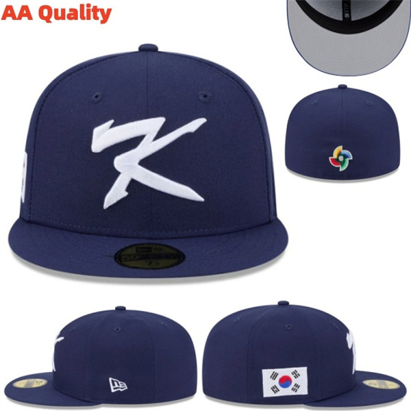 MLB South Korea 2026 World Baseball Classic FITTED Cap-YJ300