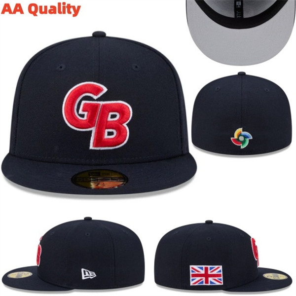 MLB United Kingdom UK England 2026 World Baseball Classic FITTED Cap-YJ301