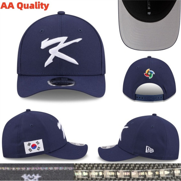 South Korea 2026 World Baseball Classic FITTED Cap-YJ350