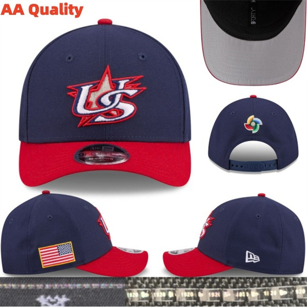 USA 2026 World Baseball Classic FITTED Cap-YJ360