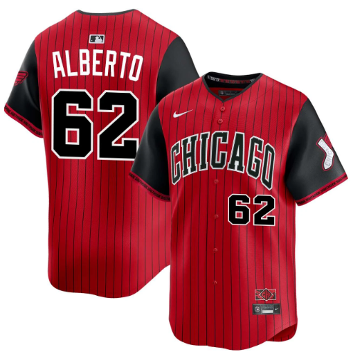Men's Alexander Alberto #62 Chicago White Sox 2025 City Connect Limited Stitched Jersey