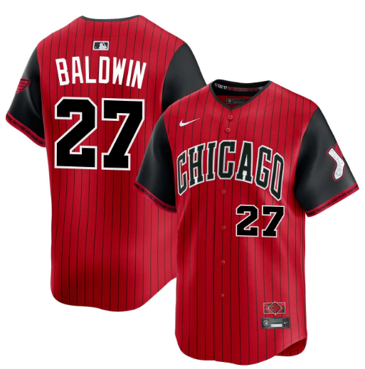 Men's Brooks Baldwin #27 Chicago White Sox 2025 City Connect Limited Stitched Jersey
