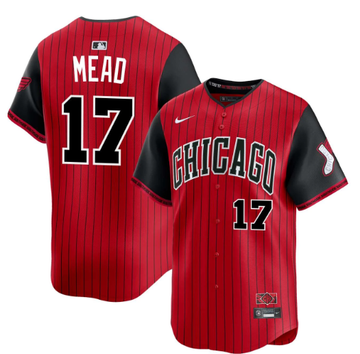 Men's Curtis Mead #17 Chicago White Sox 2025 City Connect Limited Stitched Jersey