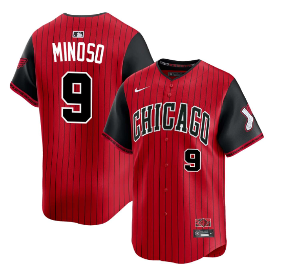 Men's Minnie Minoso #9 Chicago White Sox 2025 City Connect Limited Stitched Jersey