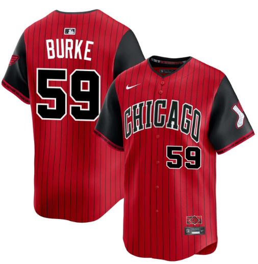 Men's Sean Burke #59 Chicago White Sox 2025 City Connect Limited Stitched Jersey