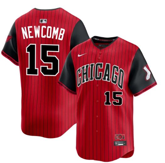 Men's Sean Newcomb #15 Chicago White Sox 2025 City Connect Limited Stitched Jersey