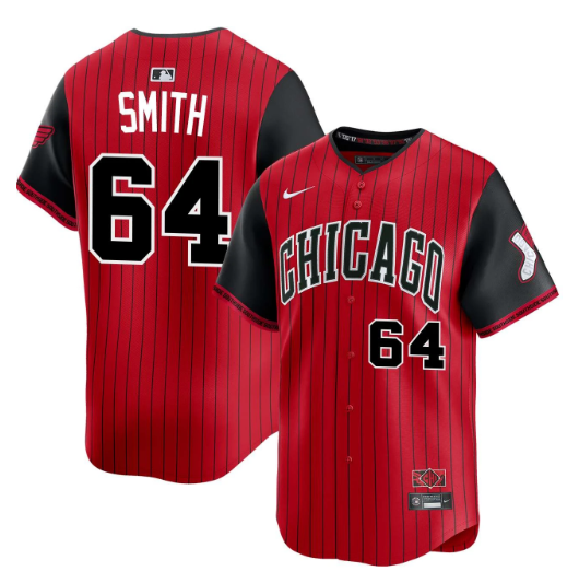 Men's Shane Smith #64 Chicago White Sox 2025 City Connect Limited Stitched Jersey