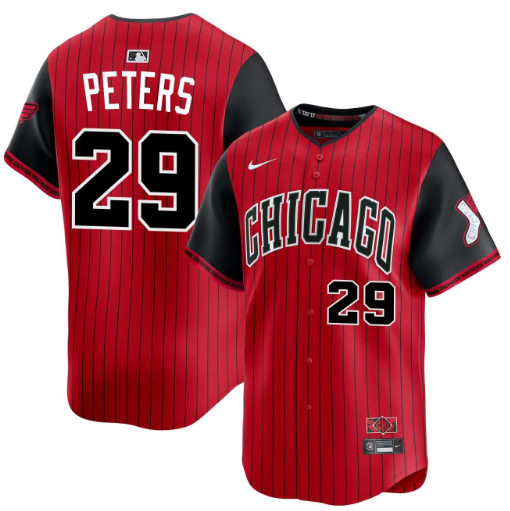 Men's Tristan Peters #29 Chicago White Sox 2025 City Connect Limited Stitched Jersey