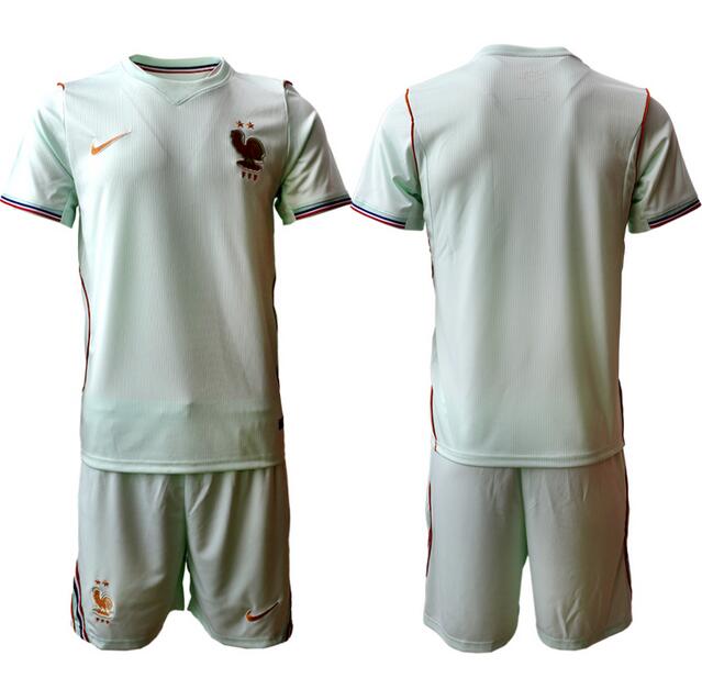 Men's France National Team FIFA x World Cup 2026 Away Green On Field Jersey