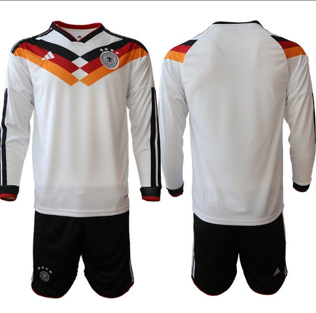 Men's Germany National Team Long Sleeve FIFA x World Cup 2026 Home On Field Jersey