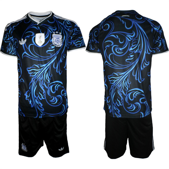 Men's Argentina Blank National Team FIFA x World Cup 2026 Away On Field Jersey