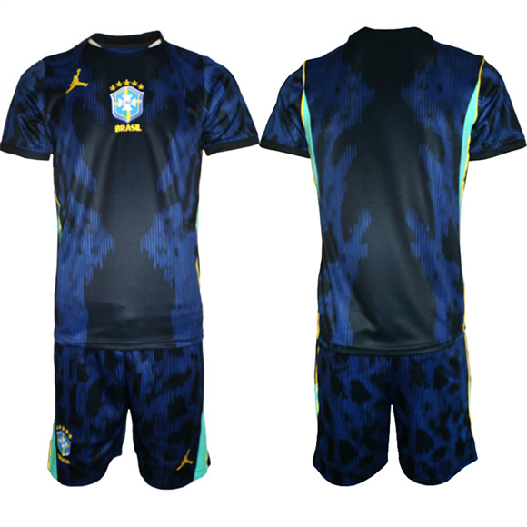 Men's Brazil Blank National Team FIFA x World Cup 2026 Away On Field Jersey