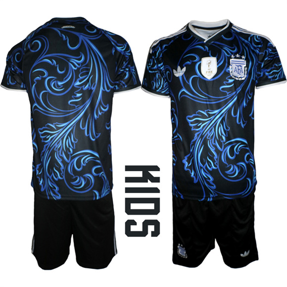 Youth Argentina Blank National Team FIFA x World Cup 2026 Away On Field Jersey