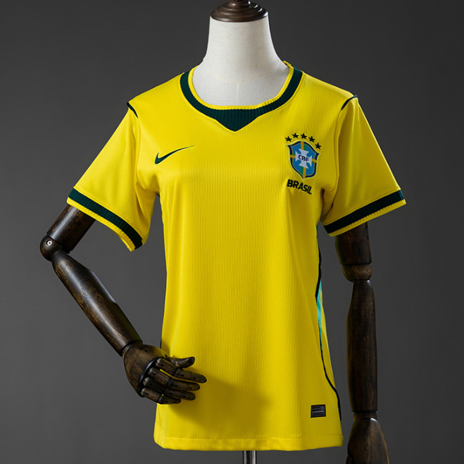 Women Brazil 2026 World Cup Home  Soccer Jersey