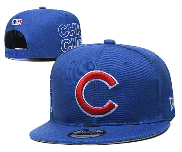 Chicago Cubs Stitched Snapback Caps-YD550
