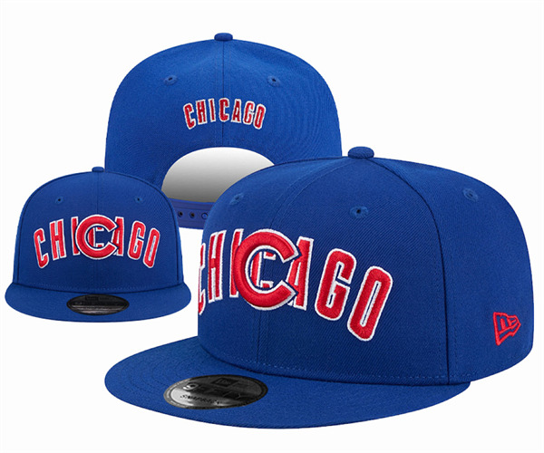 Chicago Cubs Stitched Snapback Caps-YD556
