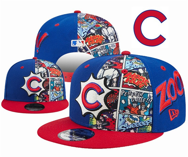 Chicago Cubs Stitched Snapback Caps-YD558