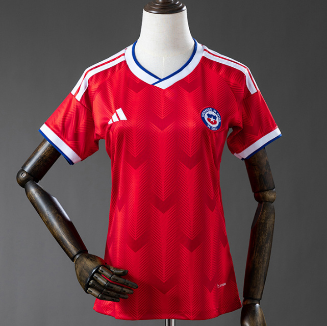 Women Chile 2026 World Cup Home  Soccer Jersey