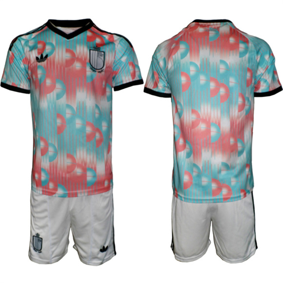 Men's Belgium # National Team FIFA x World Cup 2026 Away On Field Jersey