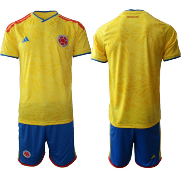 Men's Colombia Team FIFA x World Cup 2026 Home Yellow On Field Jersey
