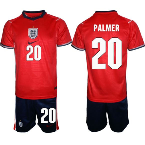 Men's England #20 PALMER National Team FIFA x World Cup 2026 Away On Field Jersey