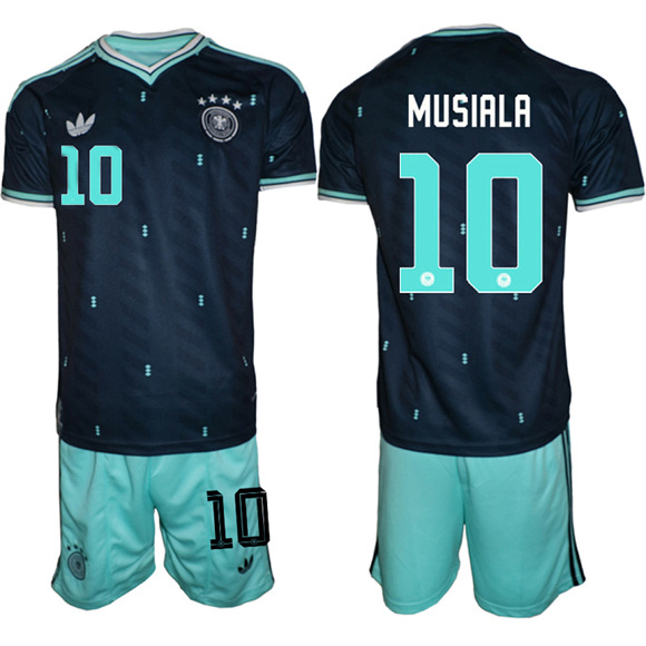 Men's Germany #10 MUSIALA National FIFA x World Cup 2026 Away On Field Jersey