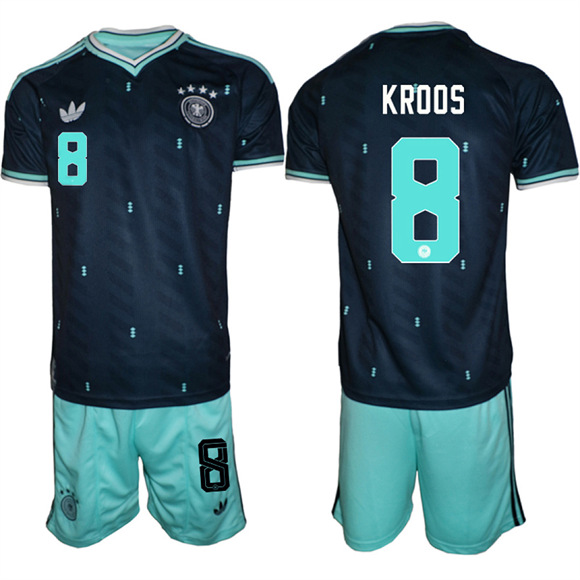 Men's Germany #8 KROOS National FIFA x World Cup 2026 Away On Field Jersey