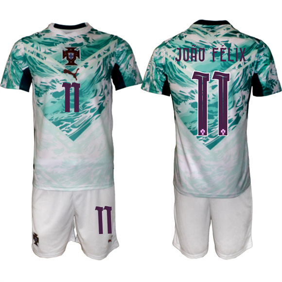 Men's Portugal #10 JOAO FELIX Away National Team FIFA x World Cup 2026 Soccer jerseys