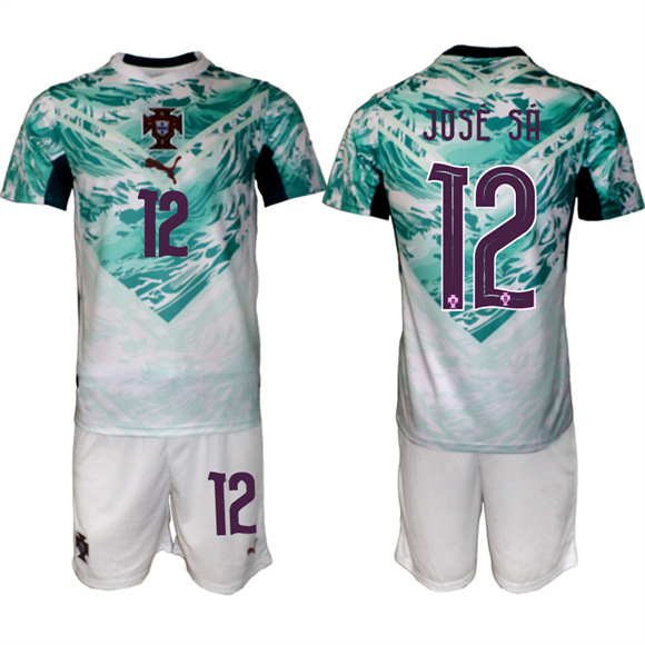 Men's Portugal #12 JOSE SA Away National Team FIFA x World Cup 2026 Soccer jerseys